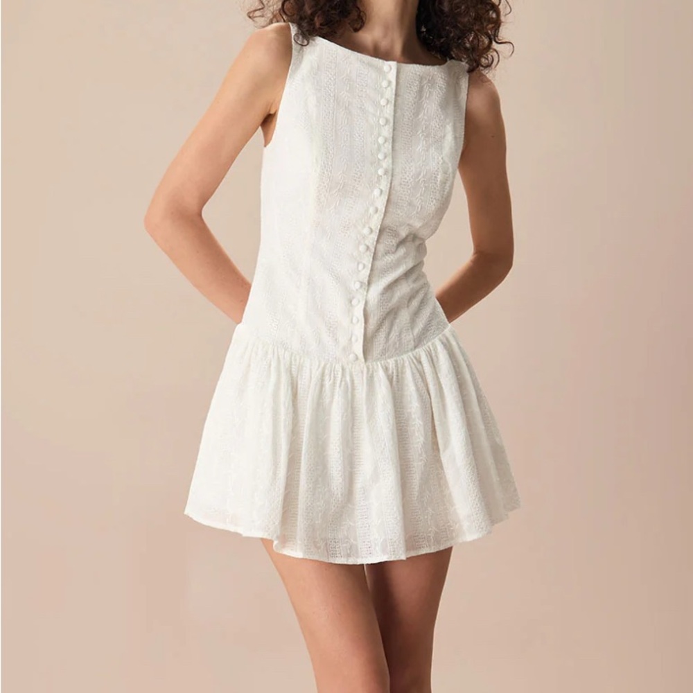 RIHOAS jacquard mini dress